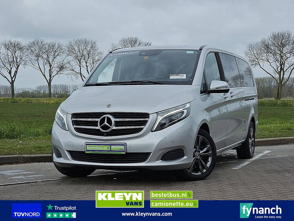 Mercedes-Benz V-KLASSE 250 CDI L3 XL Dubbele Cabine, Autos, Mercedes-Benz, Argent ou Gris, Achat, Entreprise, Cruise Control