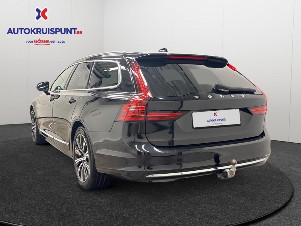 Volvo V90 2.0 T6 Recharge 341PK Geartronic Inscription Expr, Automaat, V90, Zwart, Zwart