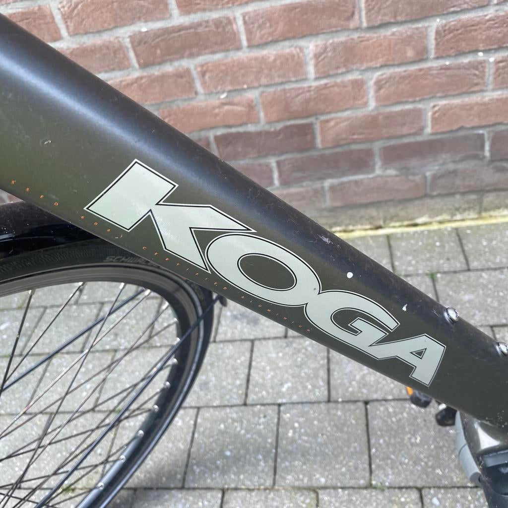 Te koop : koga E-nova electrische fiets, Fietsen en Brommers, Zo goed als nieuw, 50 km per accu of meer, 55 tot 59 cm, Ophalen