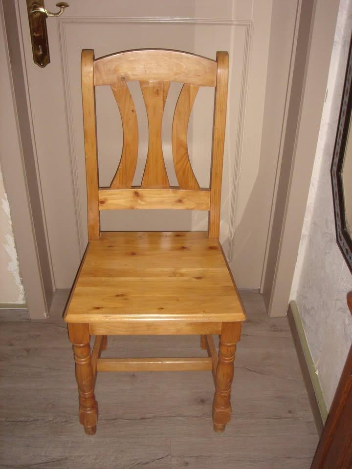 6 chaises de salle à manger, Enlèvement, Utilisé, Bois