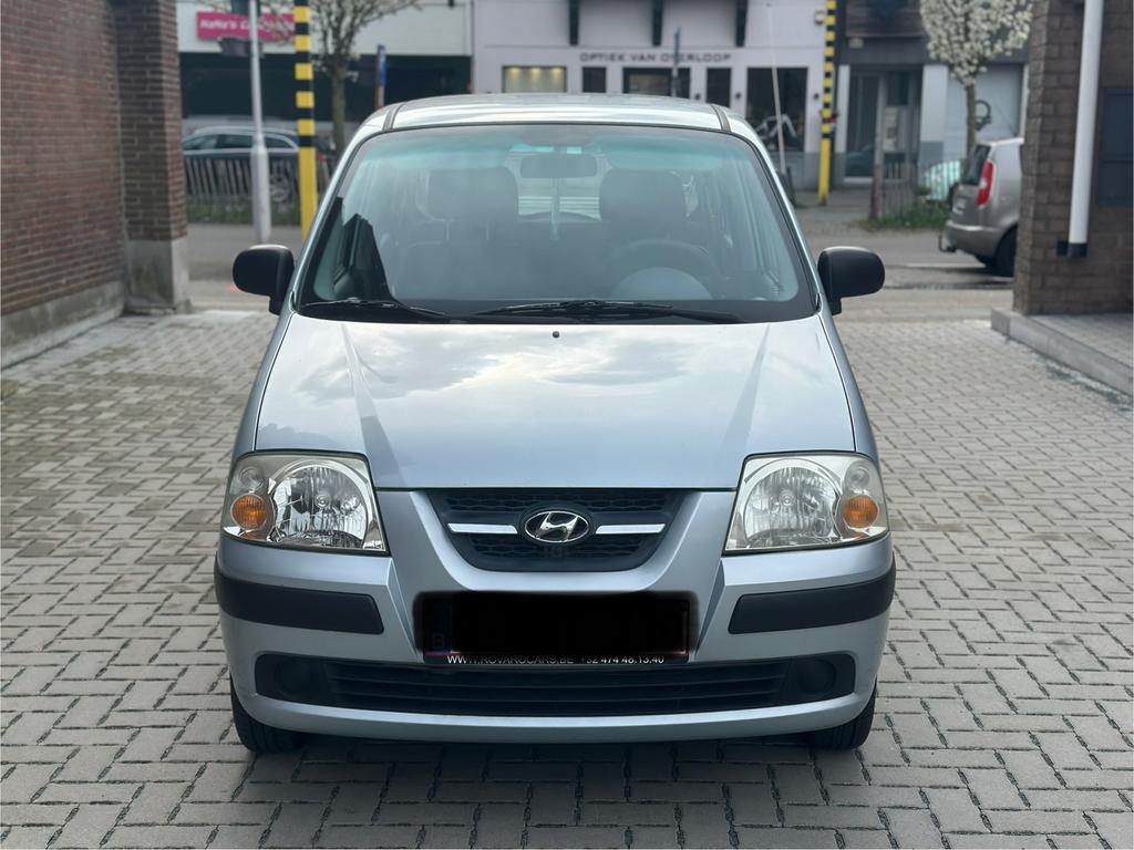 HYUNDAI ATOS BLANCO GEKEURD ROZE FORMULIER 50.000KM!!!, Auto's, Hyundai, Particulier, Parkeersensor, Euro 4, Handgeschakeld