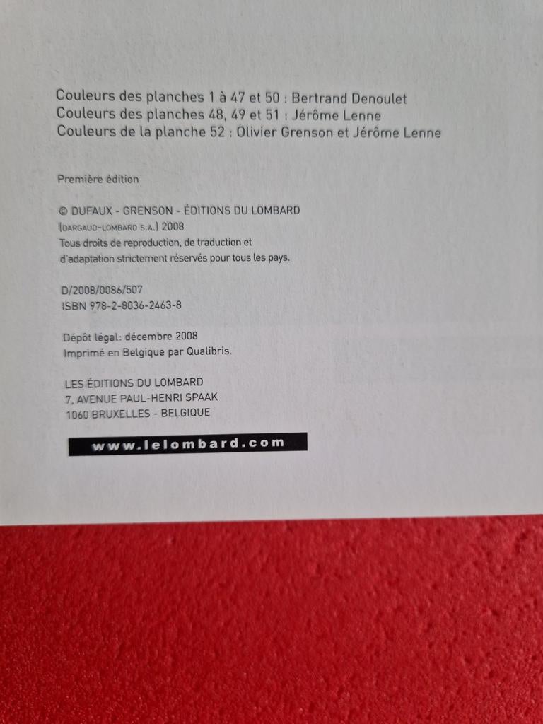 Bd niklos koda 10,EO, avec 4 cartes de tarot, Enlèvement ou Envoi