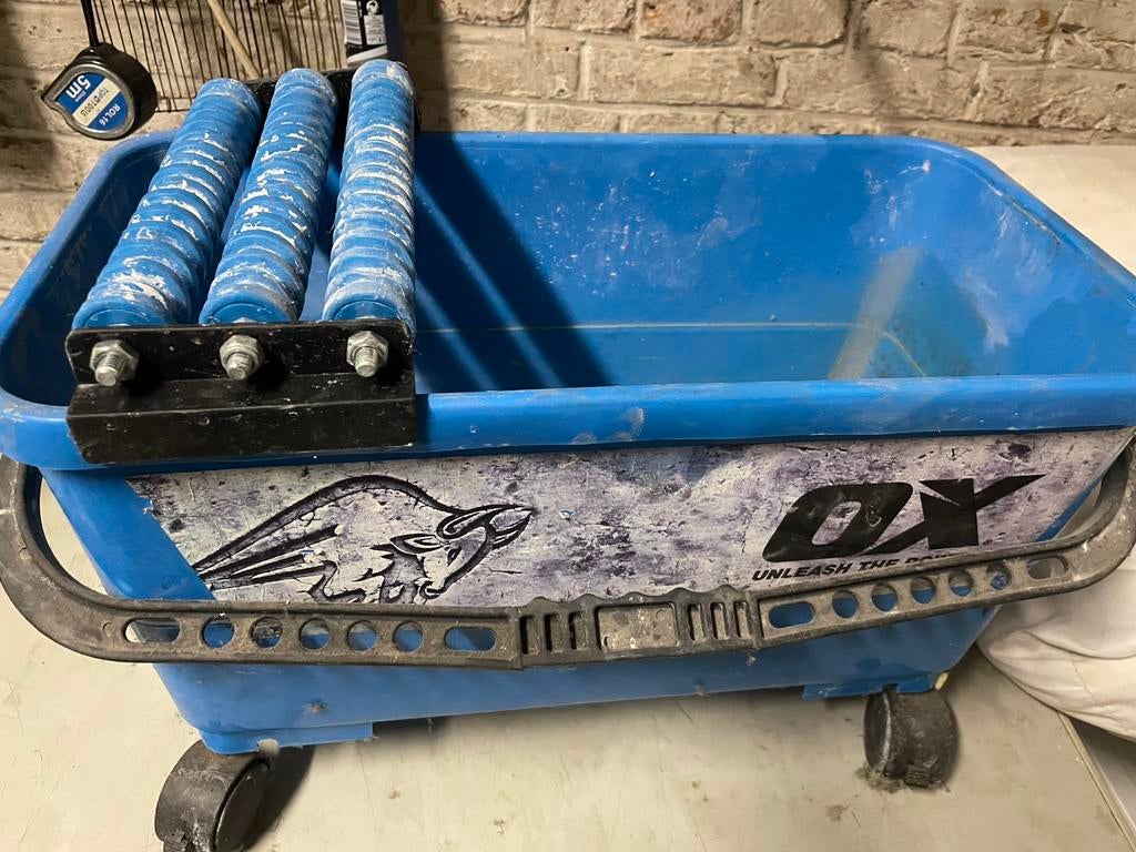 Poubelle à éponge (20L) sur roulettes, Bricolage & Construction, Enlèvement, Comme neuf