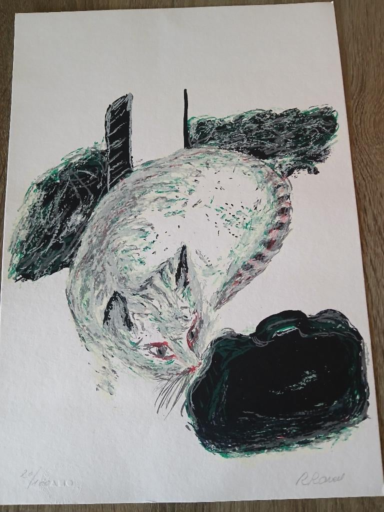 Roger Raveel, Antiek en Kunst, Kunst | Litho's en Zeefdrukken, Ophalen of Verzenden