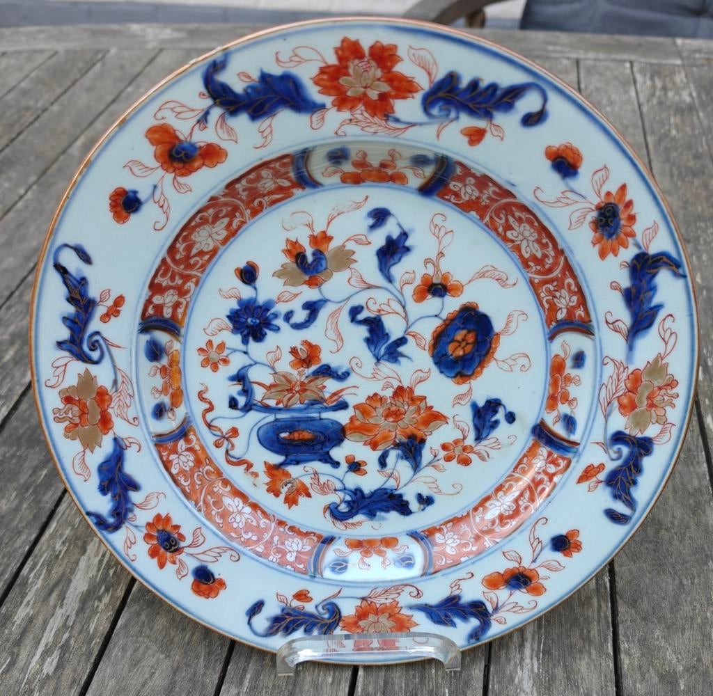Lot d'assiettes en porcelaine de Chine, Enlèvement