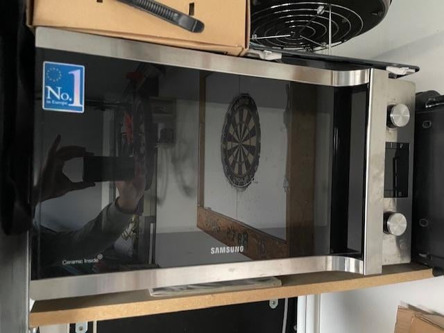 microgolf samsung, Ophalen, Gebruikt, Vrijstaand