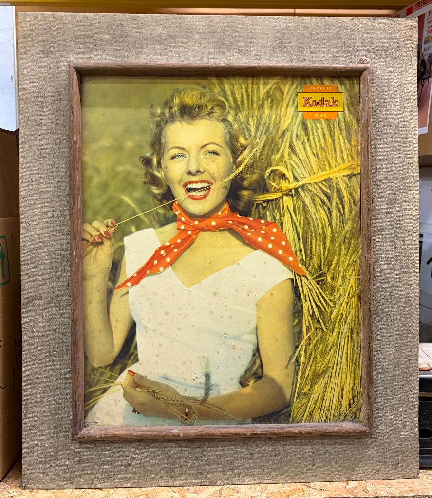 Publicité KODAK Film Photo réclame 1957, Collections, Marques & Objets publicitaires, Envoi