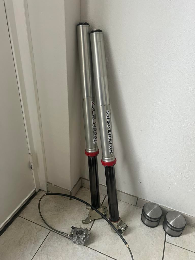 Ktm 85 sxs factory olie voorvork zwarte binnenpoten, Particulier