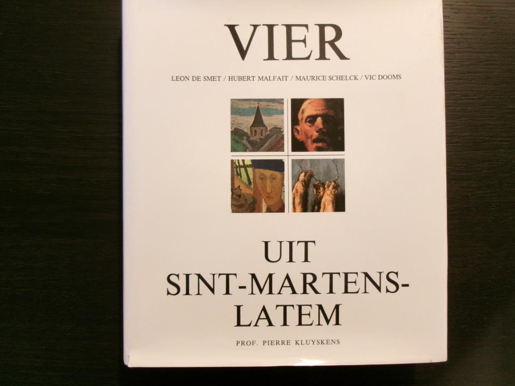 Vier uit Sint-Martens-Latem  -Pierre Kluyskens-, Boeken, Kunst en Cultuur | Beeldend, Ophalen of Verzenden