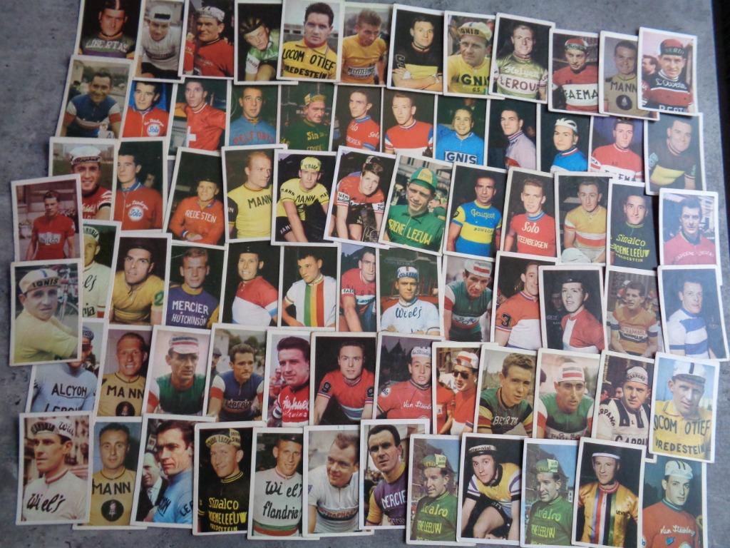 CYCLISTES ANNO 1962 MONTY GUM VELO SERIES 75X, Envoi