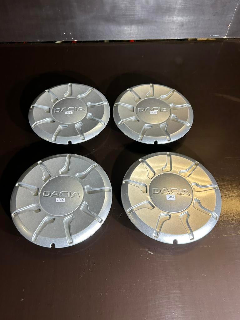 4 enjoliveurs d’origine Dacia Sandero Logan, Enlèvement ou Envoi, Neuf