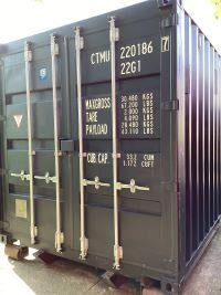 Container, volledig ingericht - bouw - nieuw, Ophalen