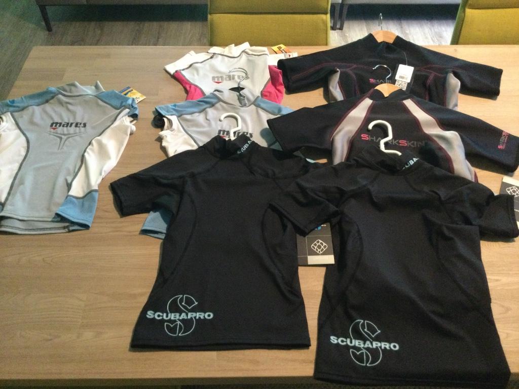 Trilastic UV Protection Watersport T Shirts Mares & Scubapro, Ophalen of Verzenden, Nieuw, Duikpak