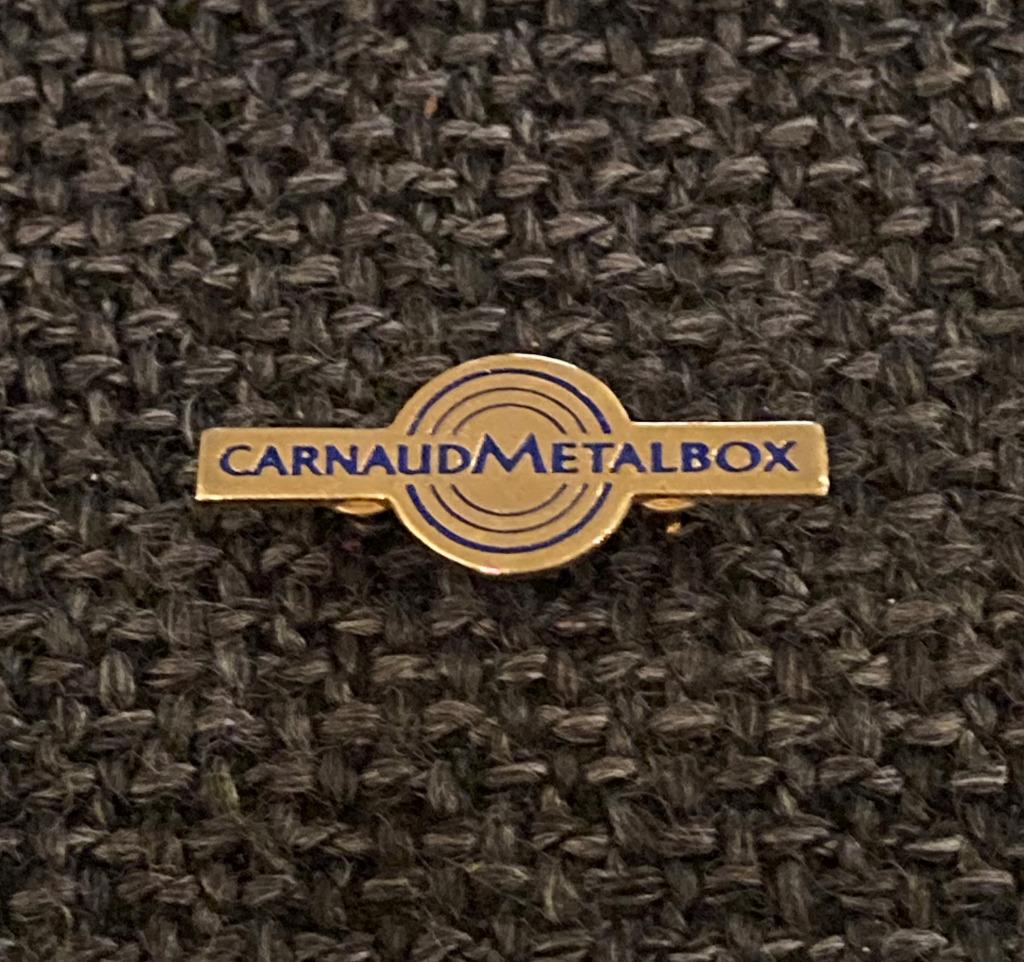 PIN - CARNAUD METALBOX ENGINEERING - CMB, Verzamelen, Verzenden, Gebruikt, Overige onderwerpen, Speldje of Pin
