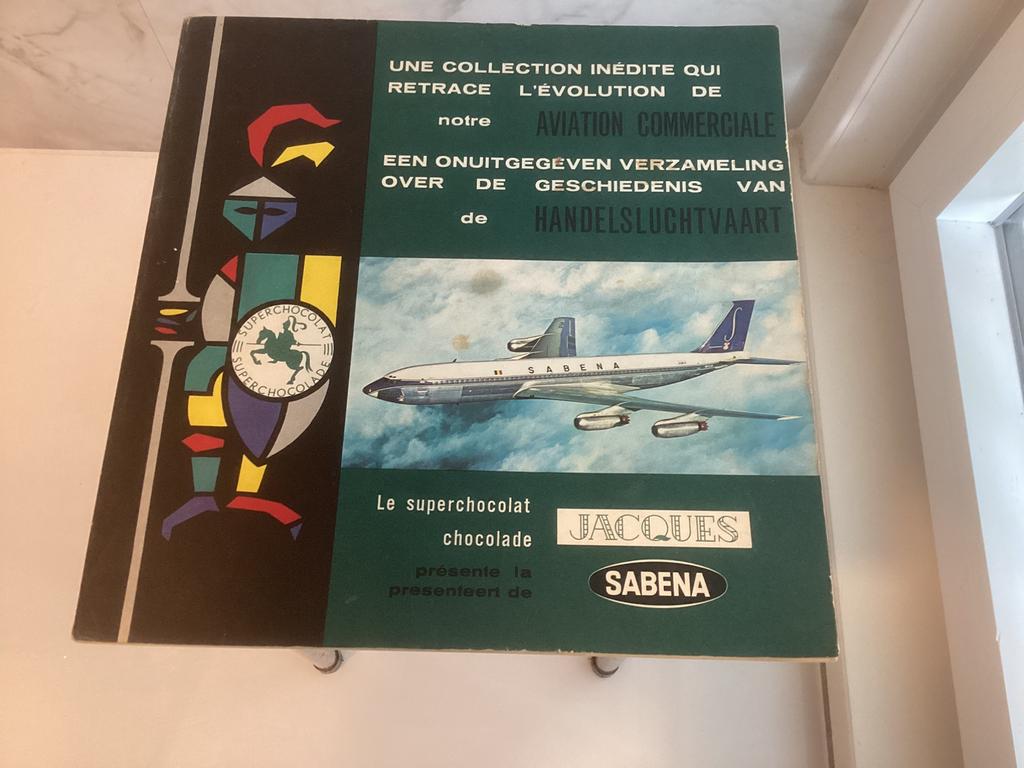 Prentenboek sabena, chocolade jacques., Verzamelen, Ophalen of Verzenden, Zo goed als nieuw