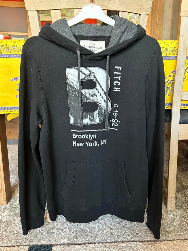 A&F hoodie (M), Ophalen, Zo goed als nieuw, Maat 48/50 (M), Zwart