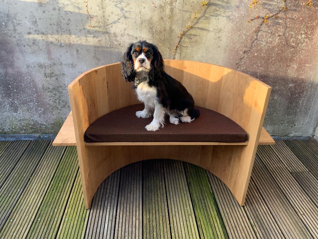 Chaise neuve, banc d'entrée en chêne massif, Maison & Meubles, Neuf, Autres couleurs, Enlèvement, Une