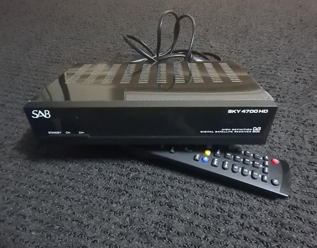 Récepteur satellite Sab Sky 4700 HD, TV, Hi-fi & Vidéo, Enlèvement ou Envoi, Comme neuf