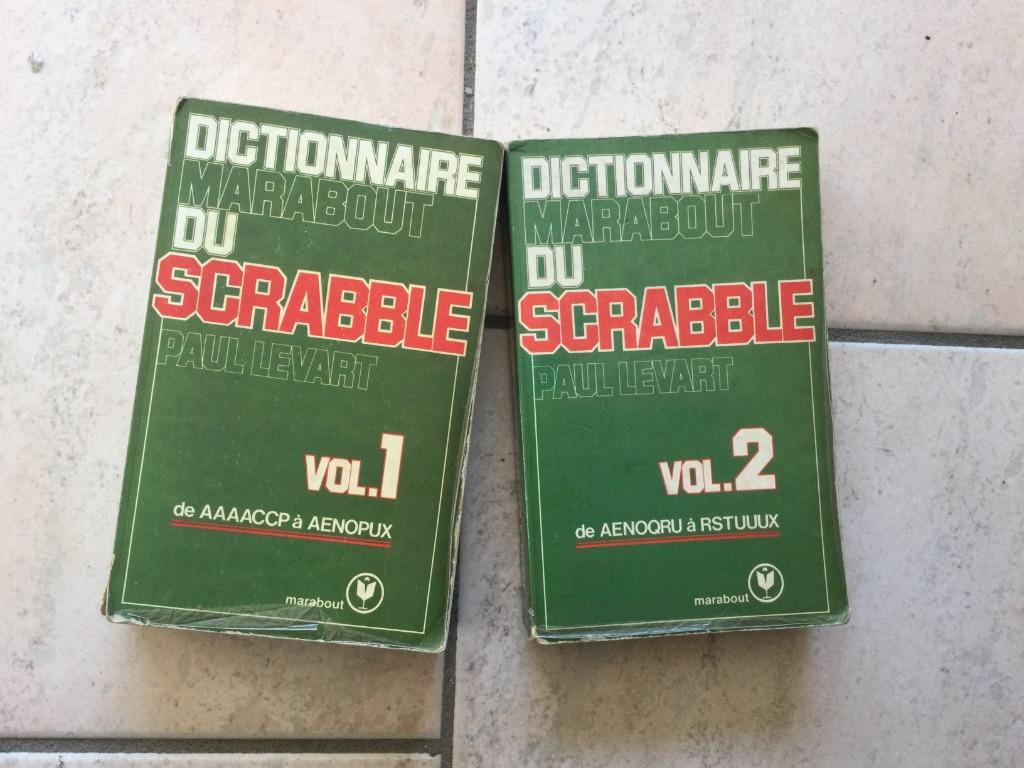 DICTIONNAIRE S "MARABOUT" DU SCRABBLE. PAUL LEVART, Enlèvement ou Envoi, PAUL LEVART