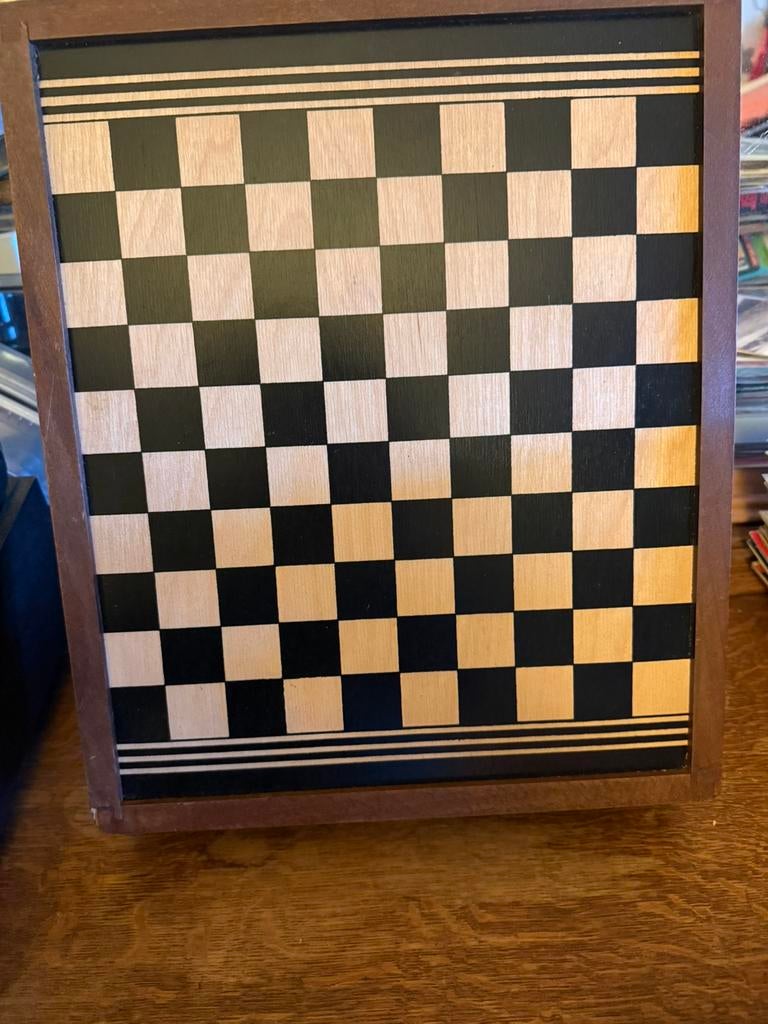 Dam - Jacquetspel, Hobby en Vrije tijd, Drie of vier spelers, Ophalen of Verzenden, Zo goed als nieuw