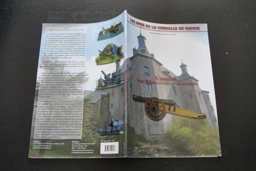 CANONS! VINGT-CINQ SIECLES D'ARTILLERIE EN PETITS MODELES, Collections, Statues & Figurines, Comme neuf, Autres types, Enlèvement ou Envoi