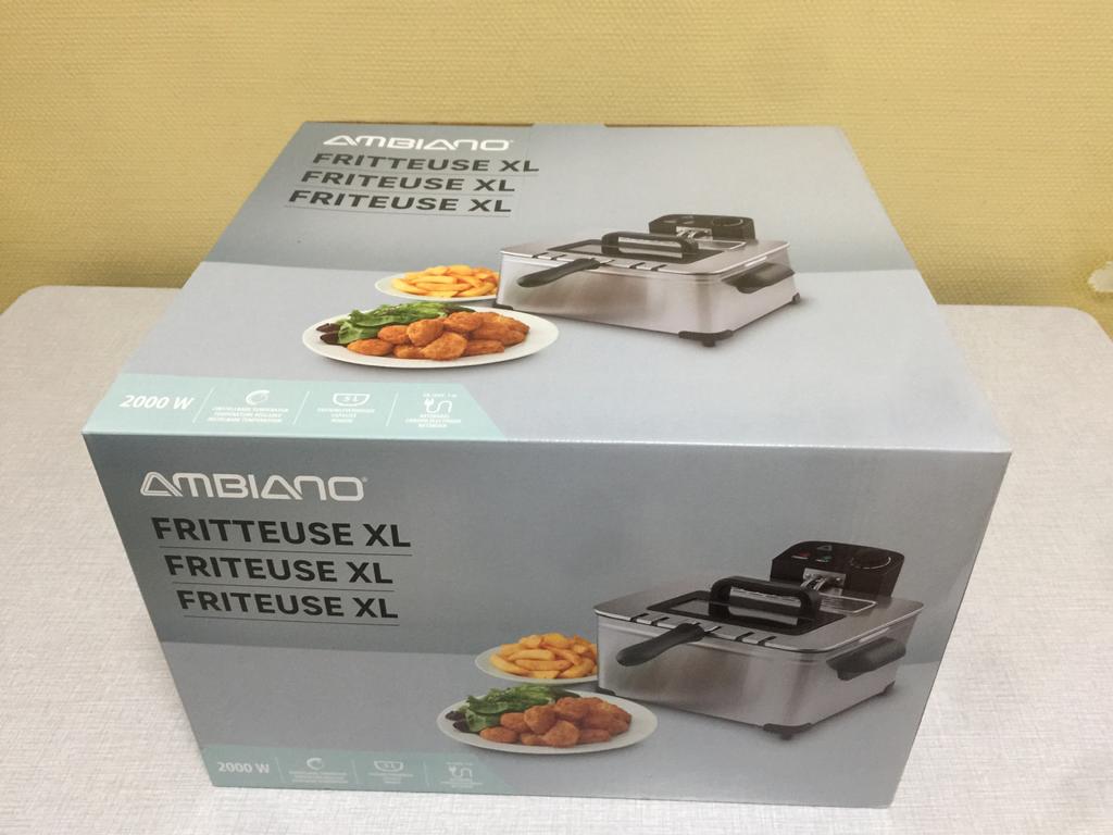 Ambiano splinternieuwe friteuse xl 5 liter met garantie ., Elektronische apparatuur, Frituurpannen, Nieuw, Ophalen of Verzenden
