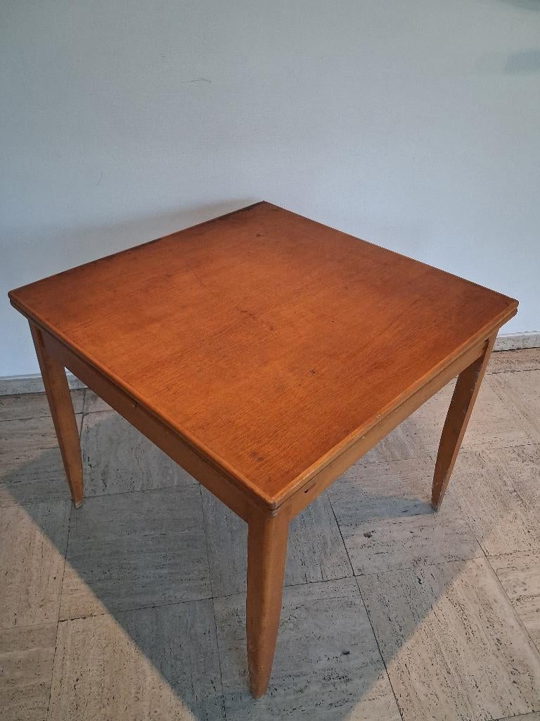 Table en bois avec rallonges, Antiquités & Art, Antiquités | Meubles | Tables, Enlèvement