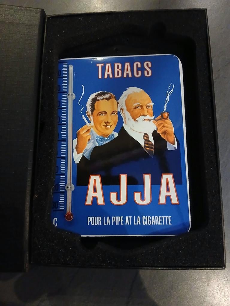 Emaille thermometertje  ajja, Verzamelen, Ophalen of Verzenden, Nieuw