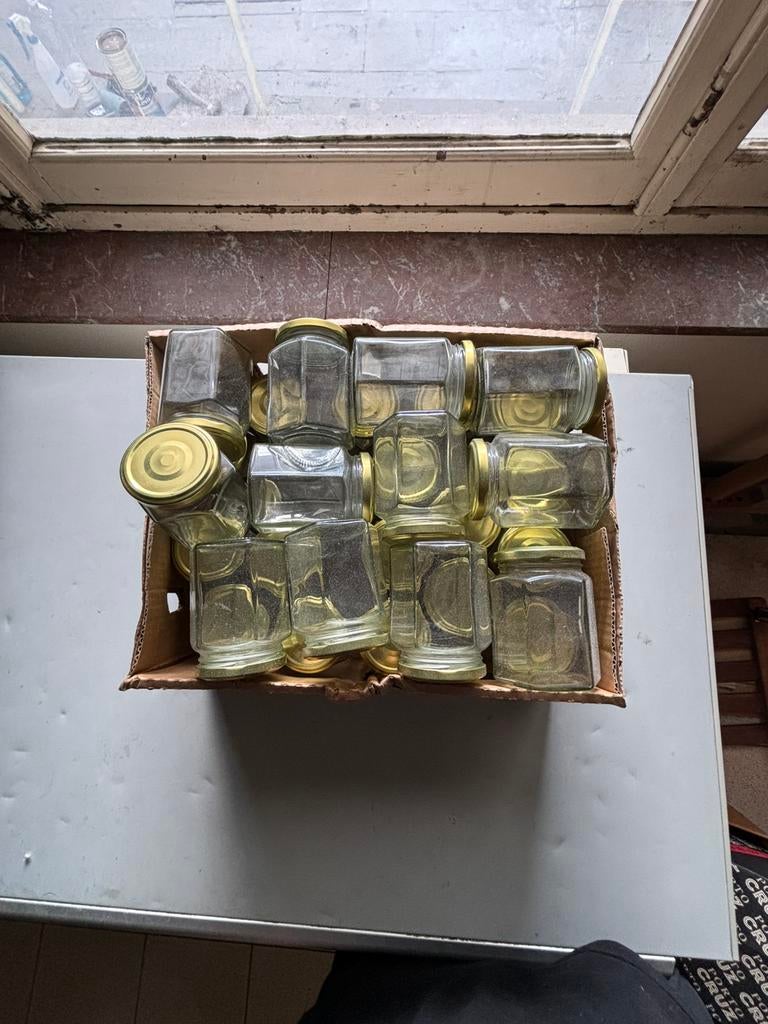 Glazen potten (+of -30), Ophalen, Nieuw, Glas, Overige typen