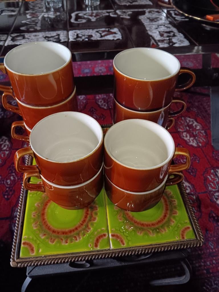 Boch tassen., Huis en Inrichting, Keuken | Servies, Ophalen of Verzenden, Zo goed als nieuw