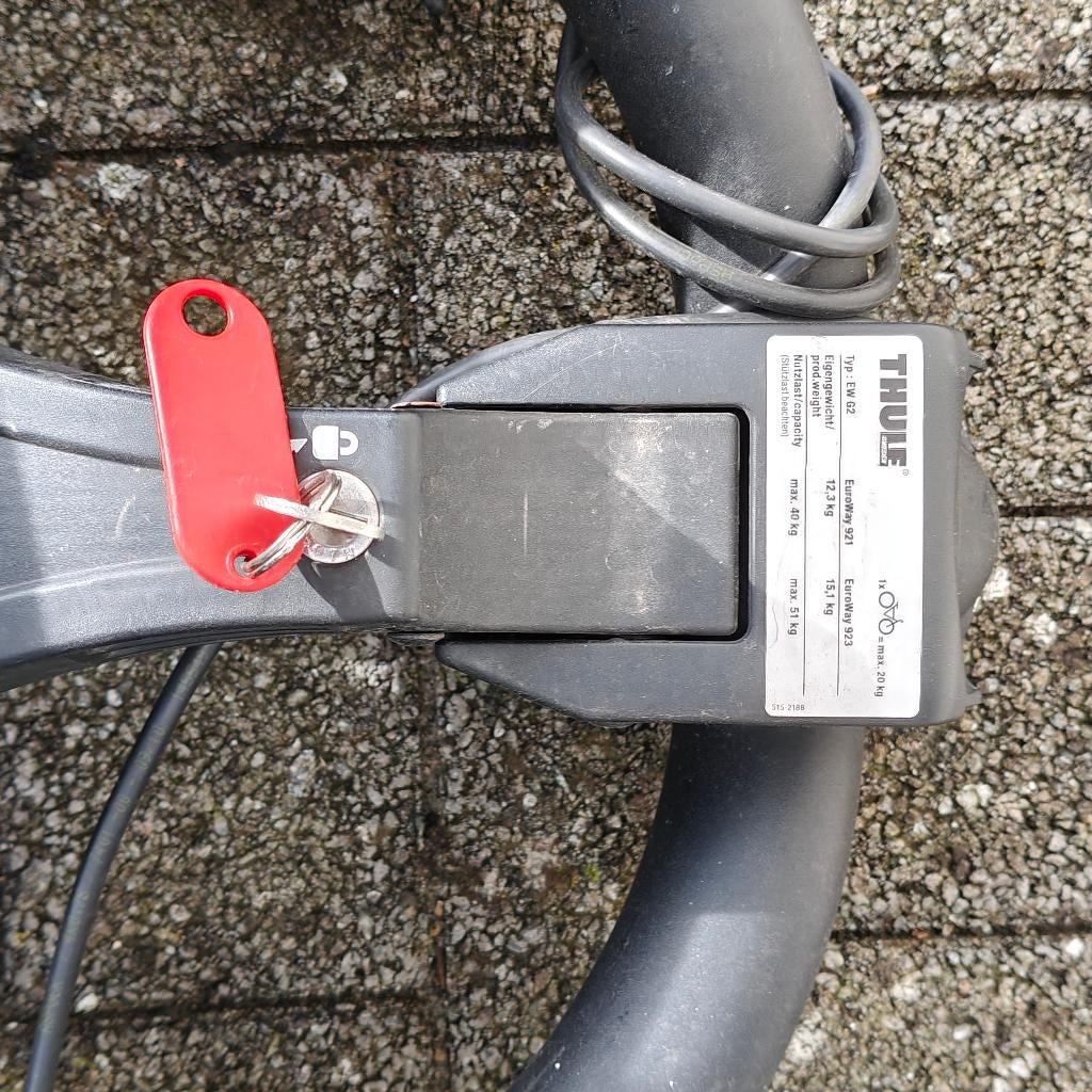 thule euroway 921, Enlèvement