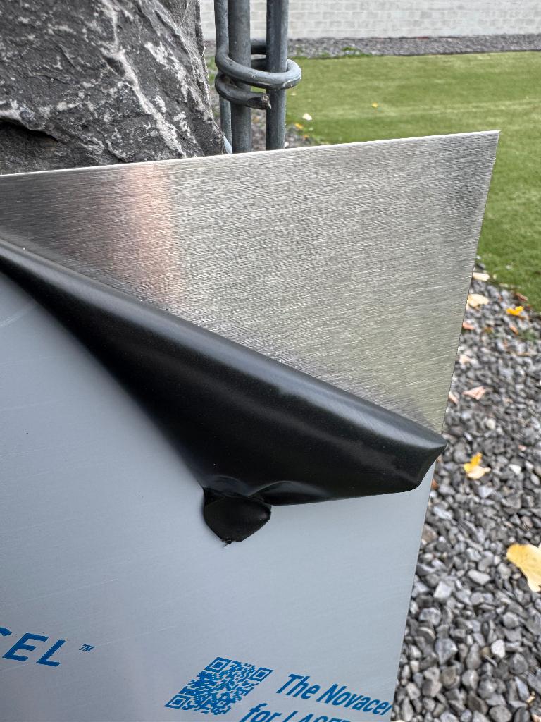 nieuwe RVS 304 150 cm x 144 cm x 2 mm en andere reststukken, Doe-het-zelf en Bouw, Ophalen, Nieuw, Inox