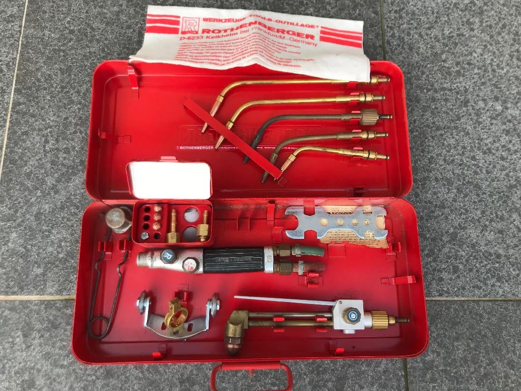 Rothenberger 35480 Hardsoldeerset, Ophalen, Zo goed als nieuw