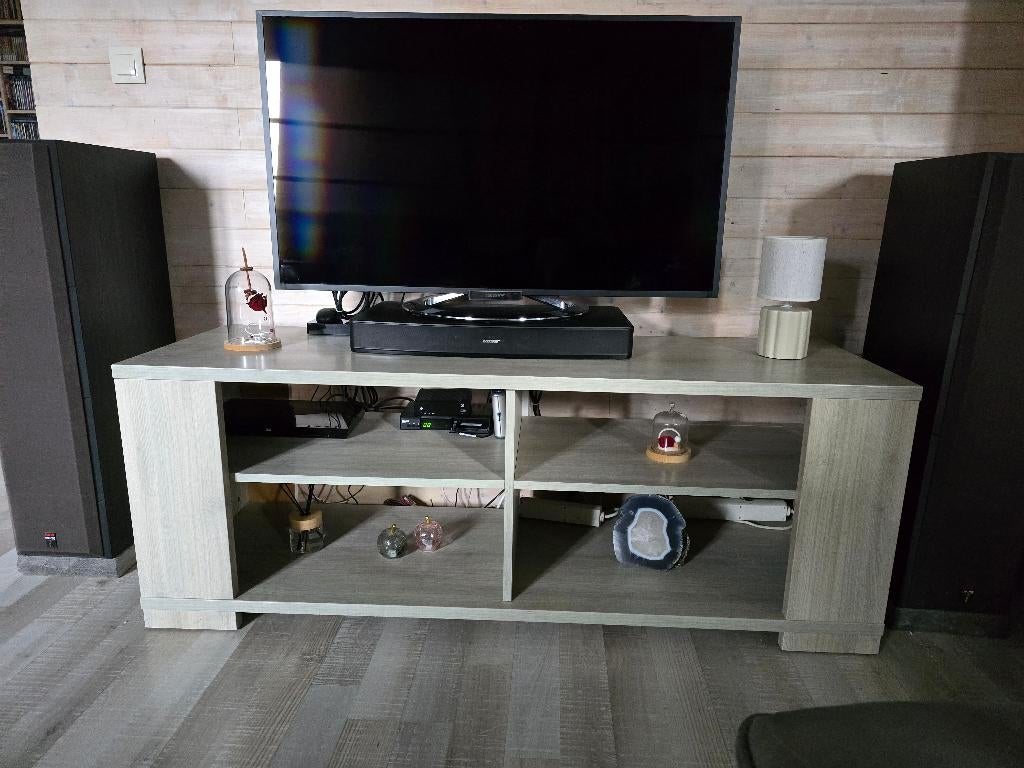 Meuble TV, Maison & Meubles, Armoires | Mobilier de télévision, Comme neuf, Moins de 100 cm, 150 à 200 cm, 50 à 75 cm, Autres matériaux