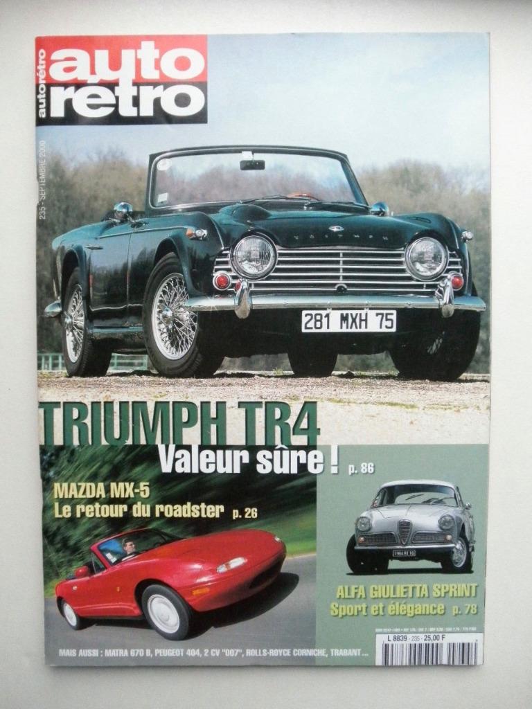Auto Rétro magazines automobiles collection ancêtres (4), Ophalen, Zo goed als nieuw, Alfa Romeo, Collectif