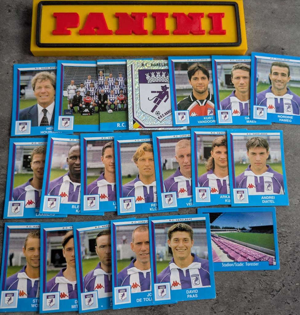 PANINI STICKERS 20X FOOTBALL 2000 RC HARELBEKE, Hobby en Vrije tijd, Stickers en Plaatjes, Nieuw, Verzenden