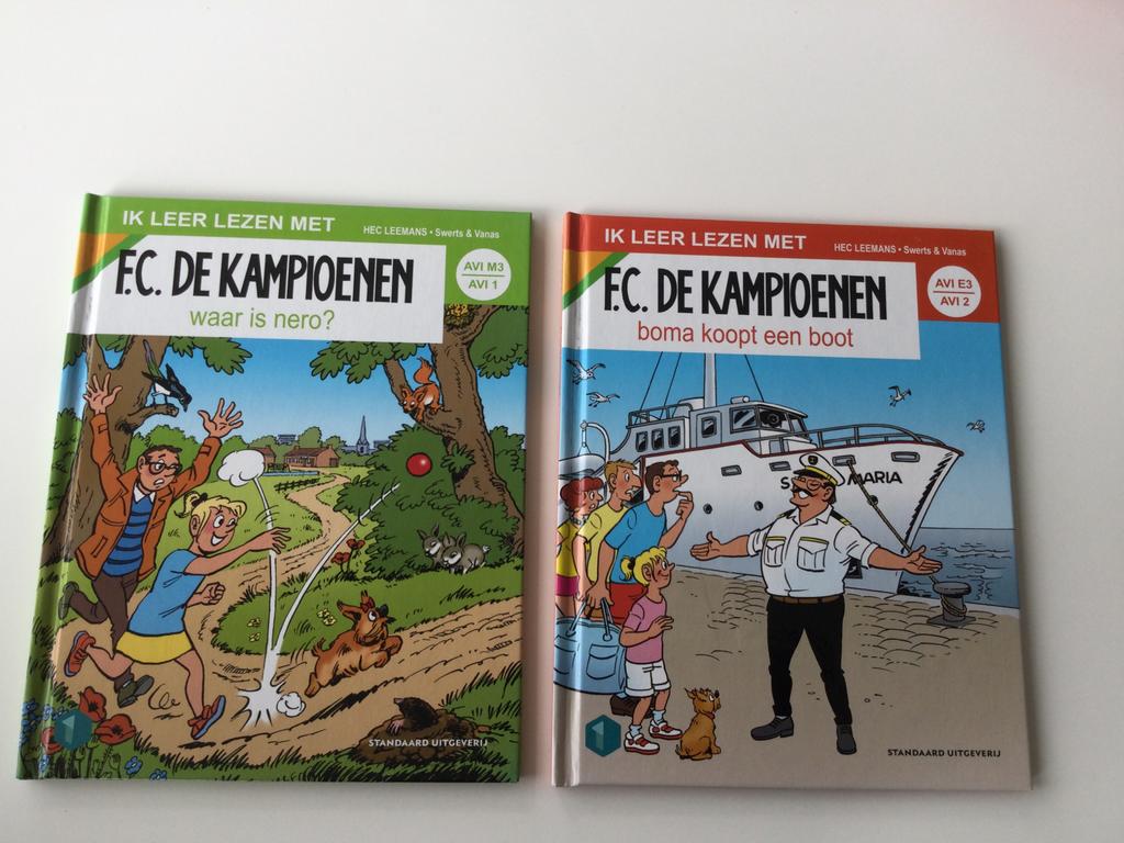 Ik leer lezen met FC De Kampioenen 2boekjes, Ophalen, Zo goed als nieuw