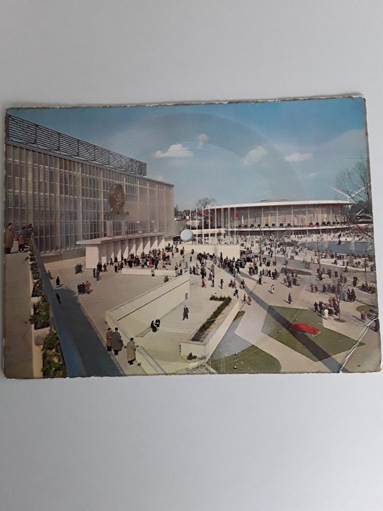 Grammofoonplaat Expo 58 ( in karton ), Ophalen, Gelopen