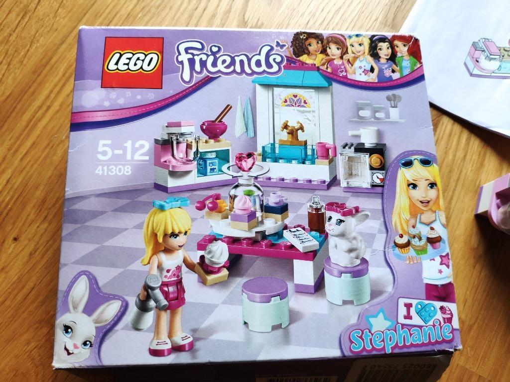 Lego friends 41308 Stephanie bakt taartjes COMPLEET als nw, Ophalen of Verzenden, Gebruikt, Complete set, Lego
