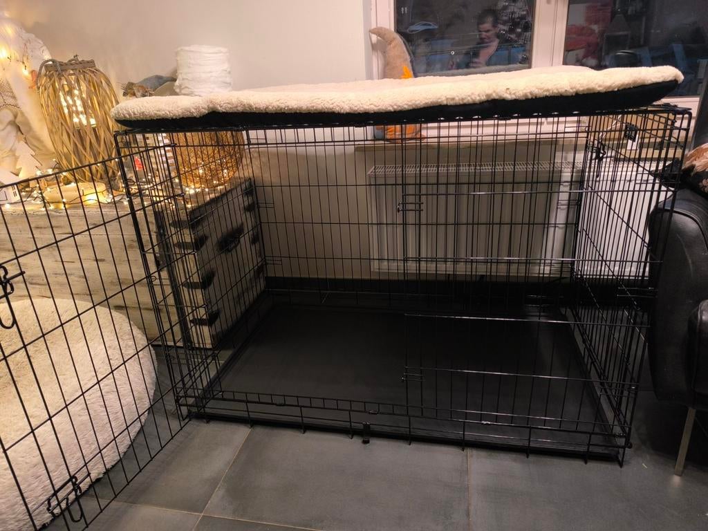 Splinternieuwe plooibare hondenbench voor grote rassen, Ophalen, Nieuw