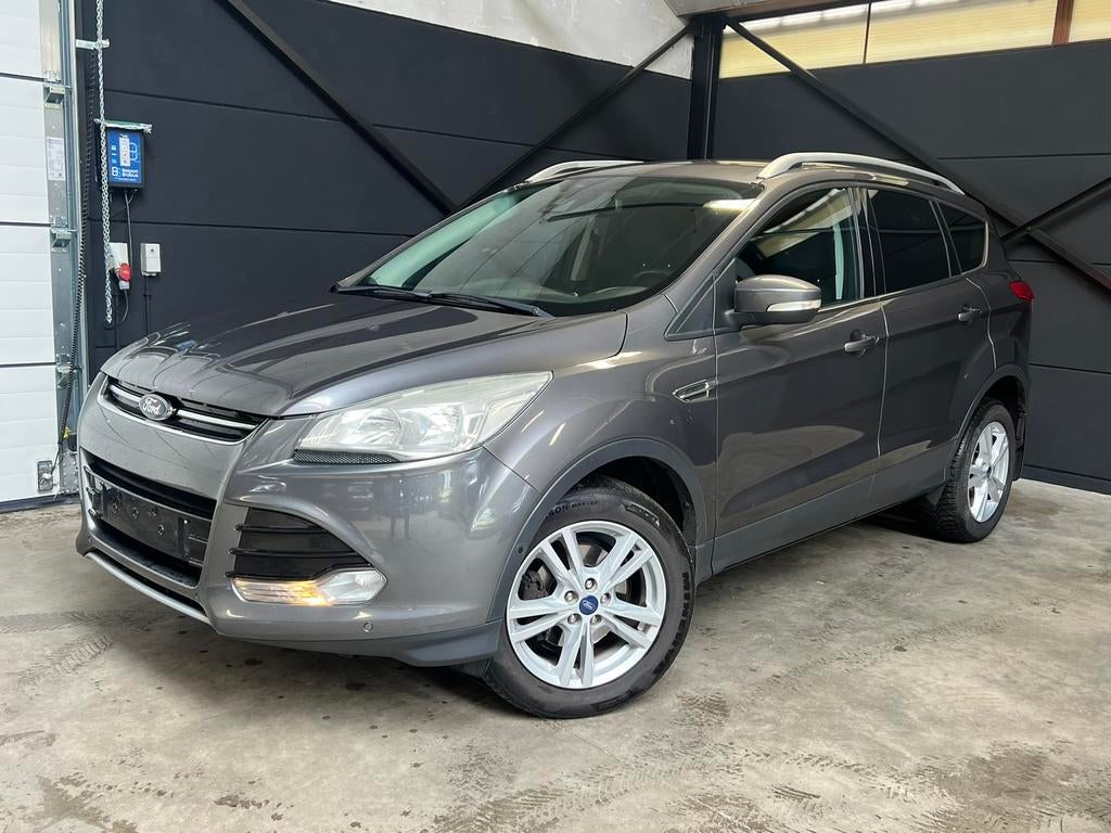 Ford Kuga 1.6 benzine/lpg bj2014, 160.000km, Keuring VVK, Cuir, Argent ou Gris, Entreprise, Boîte manuelle