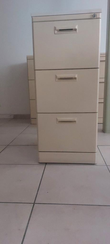 Commode - beige clair - 3 tiroirs, Enlèvement