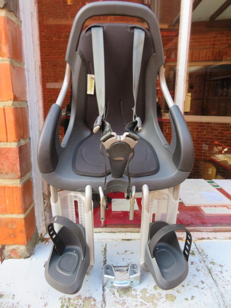 Qibbel voorzitje fiets, Ophalen, Voetsteuntjes, 0 t/m 18 kg, Voorzitje