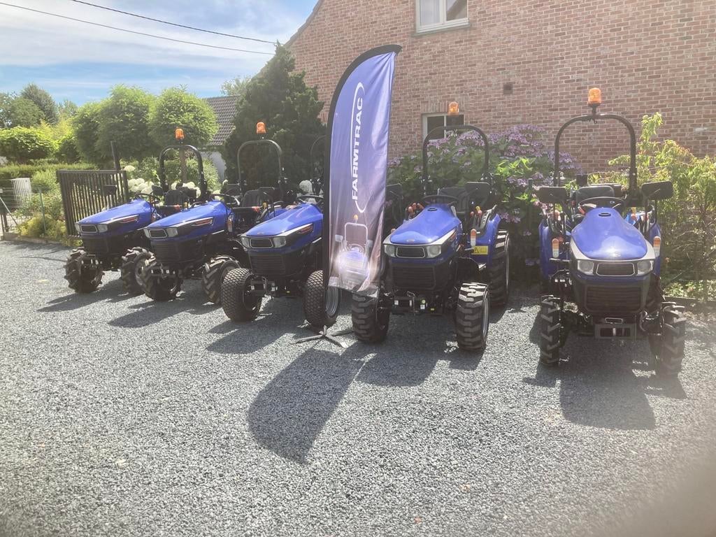 ACTIE !!!!!!! Nieuwe Farmtrac 22 /26 met gratis nieuwe frees, Neuf, Autres marques, Jusqu'à 2500, Jusqu'à 80 ch