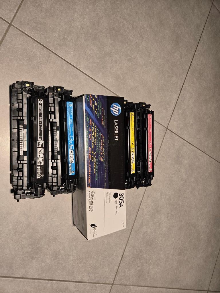 HP 305A Toners, Zwart nieuw in doos., Computers en Software, Printerbenodigdheden, Ophalen, Gebruikt, Toner, HP ORIGINAL