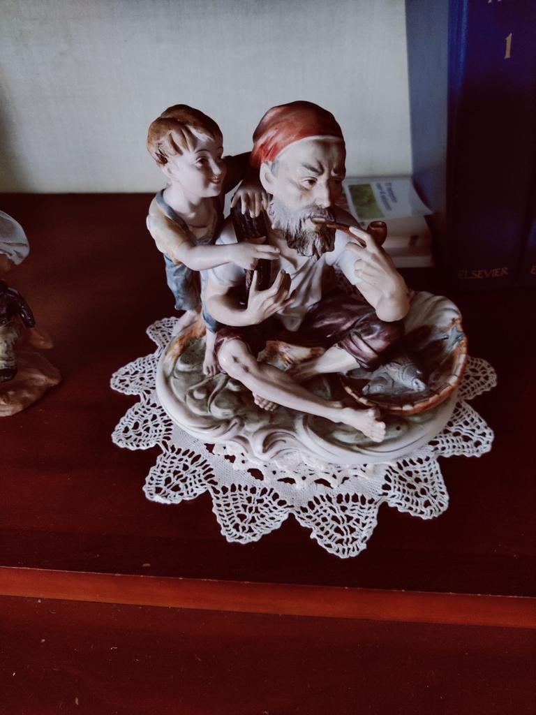 Beeldje visser, Ophalen of Verzenden