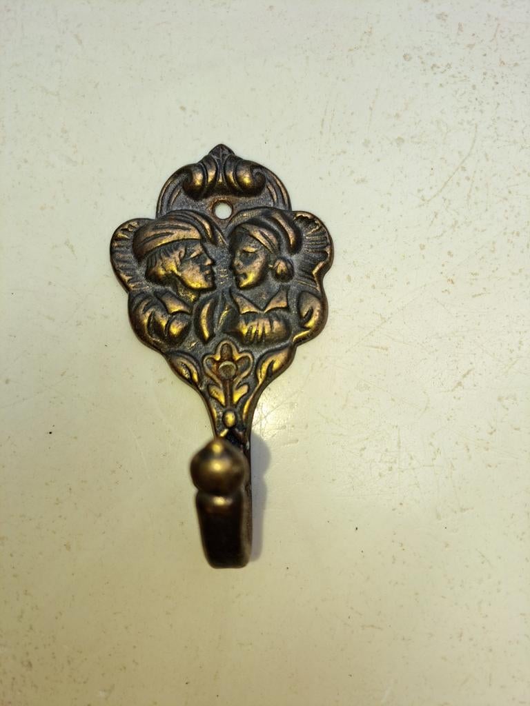 Antiek koperen haakje, Antiek en Kunst, Ophalen, Koper