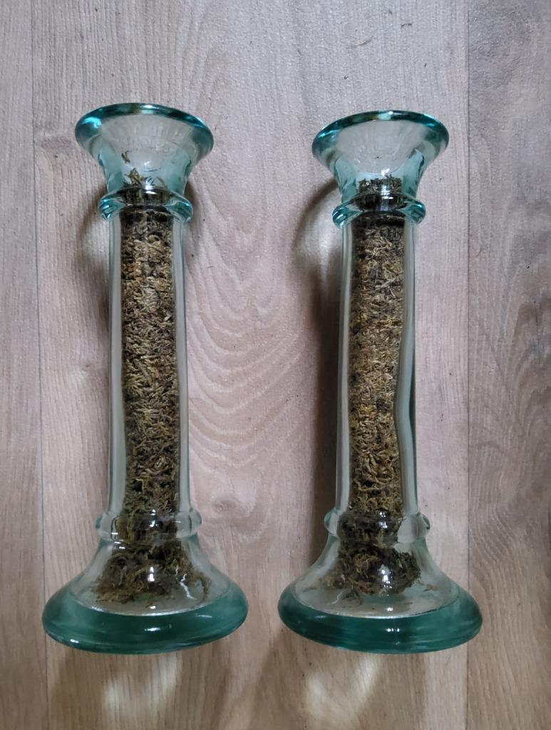 Chandeliers anciens en verre, Antiquités & Art, Enlèvement ou Envoi, Verre