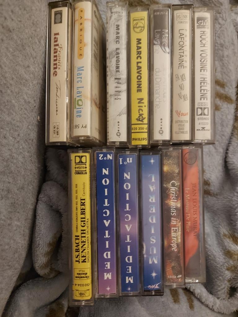 Lot 10 k7 audio, Envoi