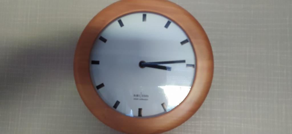 wandklok, Huis en Inrichting, Ophalen, Zo goed als nieuw, Analoog, Wandklok